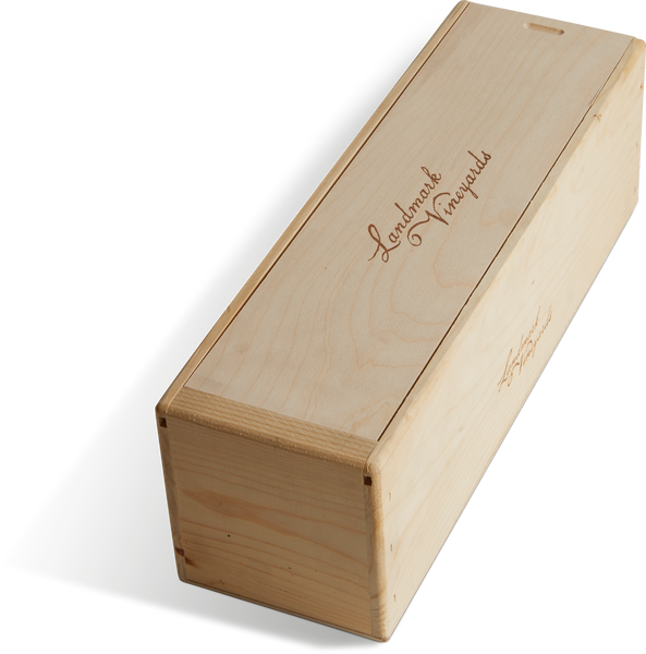 Landmark 1-Bottle Wood Box